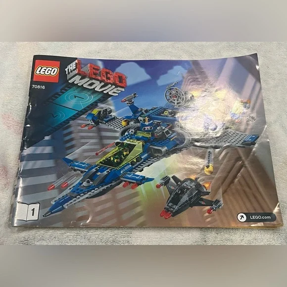 The Lego Movie Benny’s Spaceship 70816 Complete Set No Box